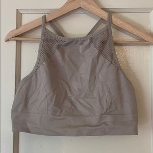 Aerie Seamless High Neck Bralette Size XL